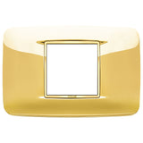 Vimar Eikon Round Cover Plate, 2-Central-Module, 120 x 80 mm — Quality Boat Parts