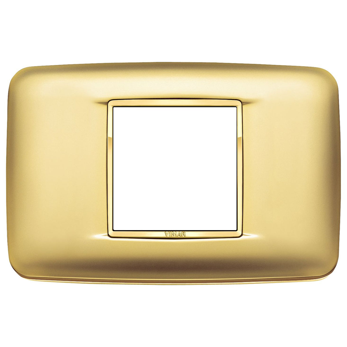Vimar Eikon Round Cover Plate, 2-Central-Module, 120 x 80 mm — Quality Boat Parts