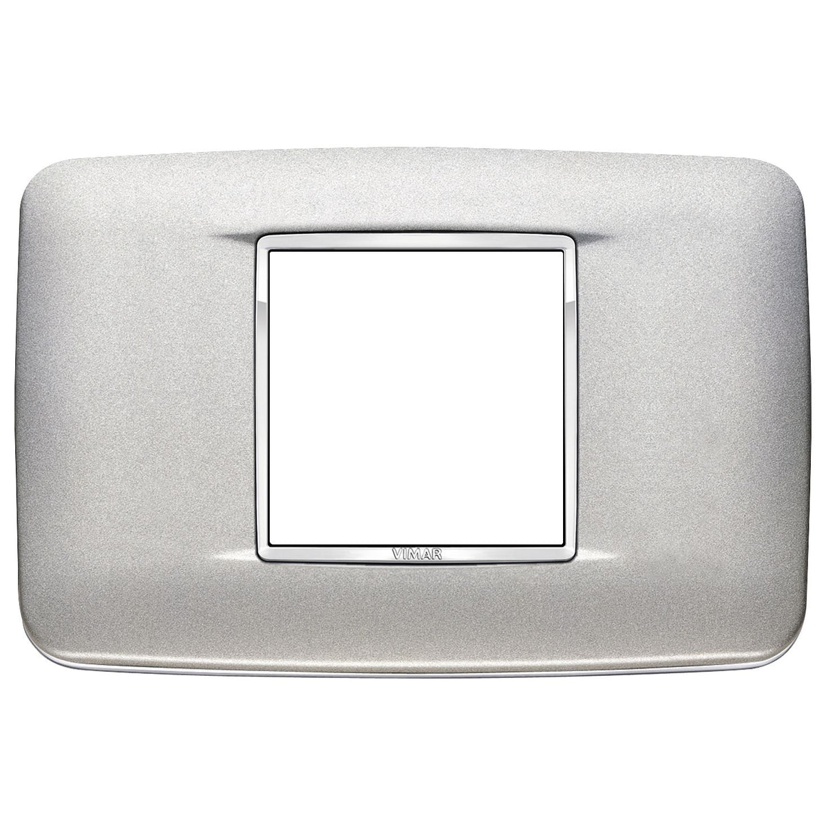 Vimar Eikon Round Cover Plate, 2-Central-Module, 120 x 80 mm — Quality Boat Parts
