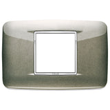 Vimar Eikon Round Cover Plate, 2-Central-Module, 120 x 80 mm — Quality Boat Parts