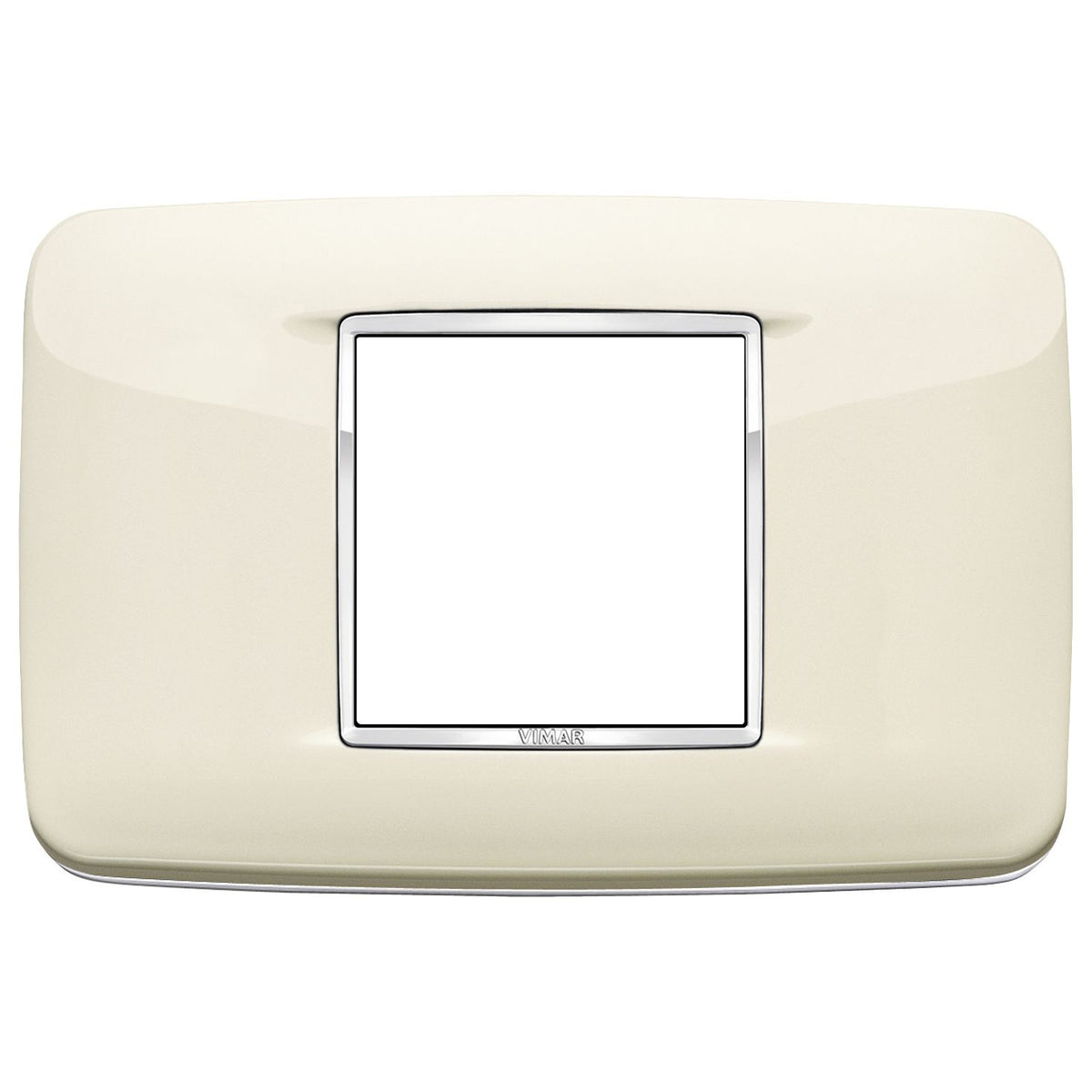Vimar Eikon Round Cover Plate, 2-Central-Module, 120 x 80 mm — Quality Boat Parts