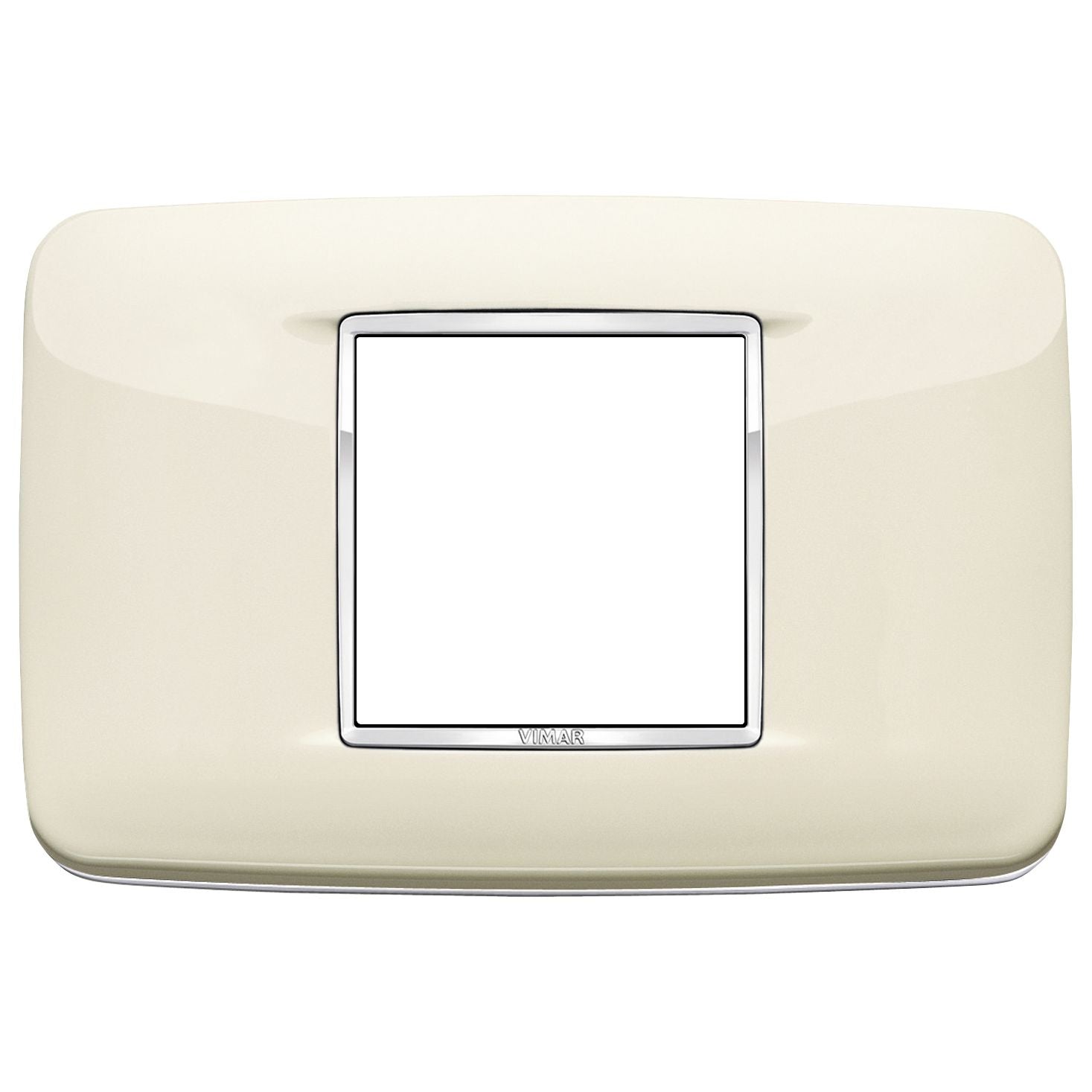 Vimar Eikon Round Cover Plate, 2-Central-Module, 120 x 80 mm — Quality Boat Parts