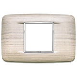 Vimar Eikon Round Cover Plate, 2-Central-Module, 120 x 80 mm — Quality Boat Parts