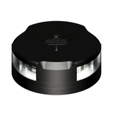 Lopolight 201-021 Masthead/Stern/Anchor LED Navigation Light, For 12-20m Vessels, 3NM, 225° Masthead/135° Stern/360° Anchor, White Light, Horizontal Mount, 10-32VDC, IP68, Flat Base, 6m Cable — Quality Boat Parts