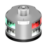 Lopolight Tri-Color/Anchor Navigation Light, Illuminated Windex Mount, 1NM, 10-32VDC, IP68, FB Flat Base — Quality Boat Parts