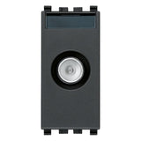 Vimar Eikon TV-RD-SAT Coaxial Socket Outlet, 5-2400 MHz, Male Connector — Quality Boat Parts