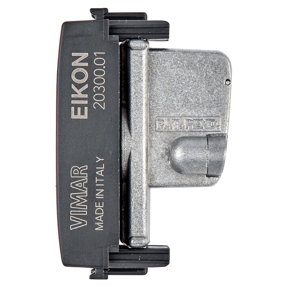 Vimar Eikon TV-RD-SAT Coaxial Socket Outlet, 5-2400 MHz, Male Connector — Quality Boat Parts