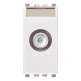 Vimar Eikon TV-RD-SAT Coaxial Socket Outlet, 5-2400 MHz, Male Connector — Quality Boat Parts