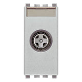 Vimar Eikon TV-RD-SAT Coaxial Socket Outlet, 5-2400 MHz, Male Connector — Quality Boat Parts