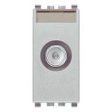 Vimar Eikon TV-RD-SAT Coaxial Socket Outlet, 5-2400 MHz, Male Connector — Quality Boat Parts