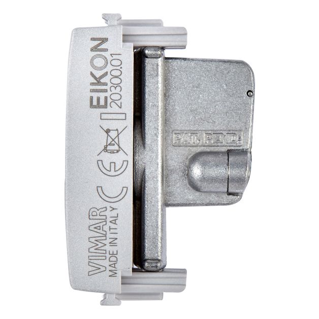 Vimar Eikon TV-RD-SAT Coaxial Socket Outlet, 5-2400 MHz, Male Connector — Quality Boat Parts