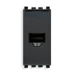 Vimar EIKON RJ45 Cat5e UTP Socket Outlet, T568A/B Universal Wiring, 8-Contact — Quality Boat Parts
