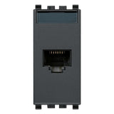 Vimar EIKON RJ45 Cat5e UTP Socket Outlet, T568A/B Universal Wiring, 8-Contact — Quality Boat Parts