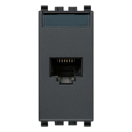 Vimar EIKON RJ45 Cat5e UTP Socket Outlet, T568A/B Universal Wiring, 8-Contact — Quality Boat Parts