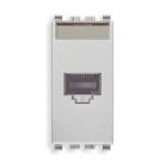 Vimar EIKON RJ45 Cat5e UTP Socket Outlet, T568A/B Universal Wiring, 8-Contact — Quality Boat Parts