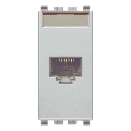 Vimar EIKON RJ45 Cat5e UTP Socket Outlet, T568A/B Universal Wiring, 8-Contact — Quality Boat Parts