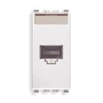 Vimar EIKON RJ45 Cat5e UTP Socket Outlet, T568A/B Universal Wiring, 8-Contact — Quality Boat Parts