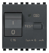 Vimar Eikon RCBO Circuit Breaker, 1P+N, 120-230V, 50/60 Hz, Type A RCD, IP40, 2 Modules — Quality Boat Parts