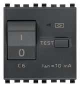 Vimar Eikon RCBO Circuit Breaker, 1P+N, 120-230V, 50/60 Hz, Type A RCD, IP40, 2 Modules — Quality Boat Parts