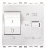 Vimar Eikon RCBO Circuit Breaker, 1P+N, 120-230V, 50/60 Hz, Type A RCD, IP40, 2 Modules — Quality Boat Parts