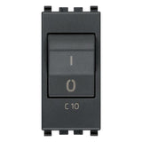 Vimar Eikon Miniature Circuit Breaker, 1P+N, C Curve, 120-230V AC, 50-60 Hz, IP40, 1 Module — Quality Boat Parts