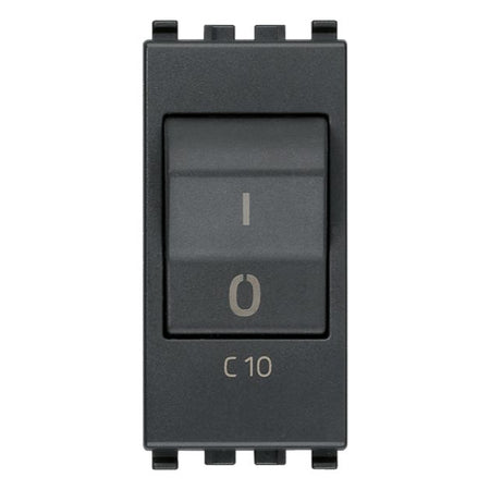 Vimar Eikon Miniature Circuit Breaker, 1P+N, C Curve, 120-230V AC, 50-60 Hz, IP40, 1 Module — Quality Boat Parts