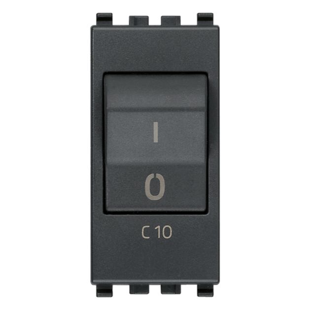 Vimar Eikon Miniature Circuit Breaker, 1P+N, C Curve, 120-230V AC, 50-60 Hz, IP40, 1 Module — Quality Boat Parts
