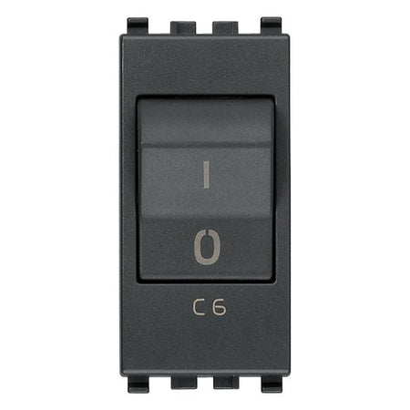 Vimar Eikon Miniature Circuit Breaker, 1P+N, C Curve, 120-230V AC, 50-60 Hz, IP40, 1 Module — Quality Boat Parts