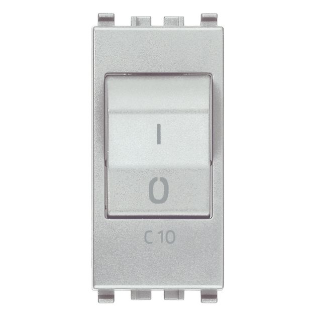 Vimar Eikon Miniature Circuit Breaker, 1P+N, C Curve, 120-230V AC, 50-60 Hz, IP40, 1 Module — Quality Boat Parts