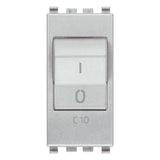 Vimar Eikon Miniature Circuit Breaker, 1P+N, C Curve, 120-230V AC, 50-60 Hz, IP40, 1 Module — Quality Boat Parts