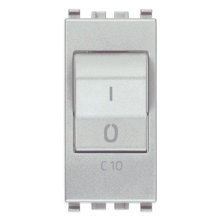 Vimar Eikon Miniature Circuit Breaker, 1P+N, C Curve, 120-230V AC, 50-60 Hz, IP40, 1 Module — Quality Boat Parts