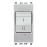 Vimar Eikon Miniature Circuit Breaker, 1P+N, C Curve, 120-230V AC, 50-60 Hz, IP40, 1 Module — Quality Boat Parts