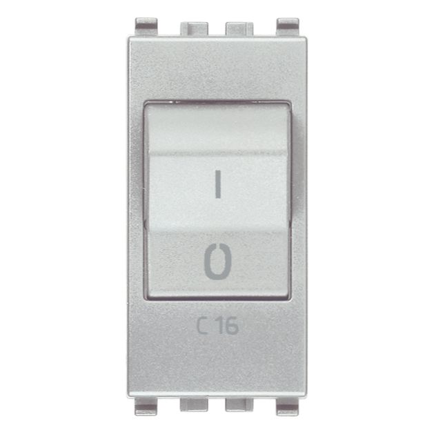 Vimar Eikon Miniature Circuit Breaker, 1P+N, C Curve, 120-230V AC, 50-60 Hz, IP40, 1 Module — Quality Boat Parts