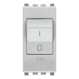Vimar Eikon Miniature Circuit Breaker, 1P+N, C Curve, 120-230V AC, 50-60 Hz, IP40, 1 Module — Quality Boat Parts