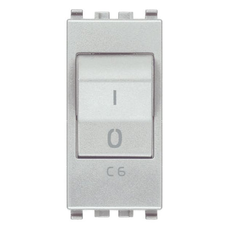 Vimar Eikon Miniature Circuit Breaker, 1P+N, C Curve, 120-230V AC, 50-60 Hz, IP40, 1 Module — Quality Boat Parts