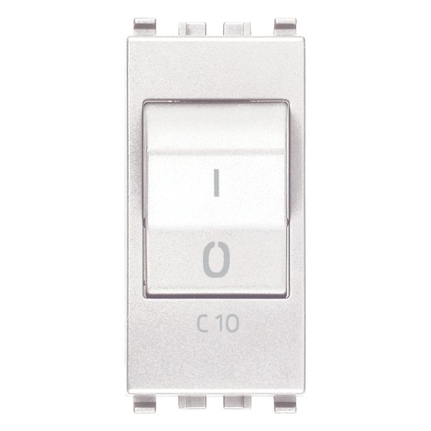 Vimar Eikon Miniature Circuit Breaker, 1P+N, C Curve, 120-230V AC, 50-60 Hz, IP40, 1 Module — Quality Boat Parts