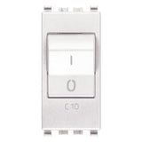 Vimar Eikon Miniature Circuit Breaker, 1P+N, C Curve, 120-230V AC, 50-60 Hz, IP40, 1 Module — Quality Boat Parts