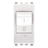Vimar Eikon Miniature Circuit Breaker, 1P+N, C Curve, 120-230V AC, 50-60 Hz, IP40, 1 Module — Quality Boat Parts