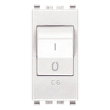 Vimar Eikon Miniature Circuit Breaker, 1P+N, C Curve, 120-230V AC, 50-60 Hz, IP40, 1 Module — Quality Boat Parts