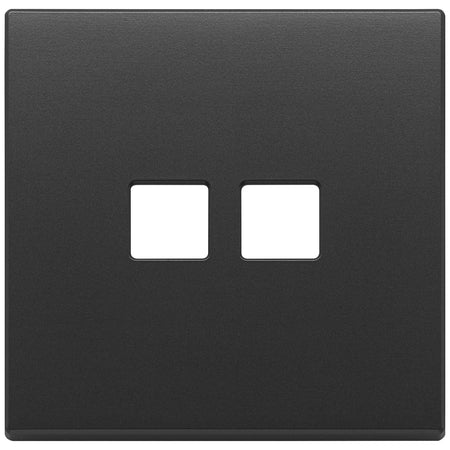 Vimar Eikon Cover Plate, Metal, Horizontal/Vertical Mount — Quality Boat Parts