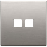 Vimar Eikon Cover Plate, Metal, Horizontal/Vertical Mount — Quality Boat Parts