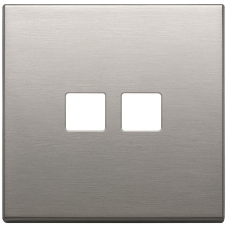 Vimar Eikon Cover Plate, Metal, Horizontal/Vertical Mount — Quality Boat Parts