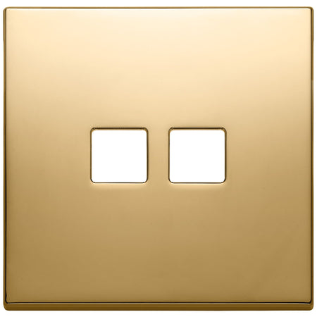 Vimar Eikon Cover Plate, Metal, Horizontal/Vertical Mount — Quality Boat Parts