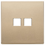 Vimar Eikon Cover Plate, Metal, Horizontal/Vertical Mount — Quality Boat Parts