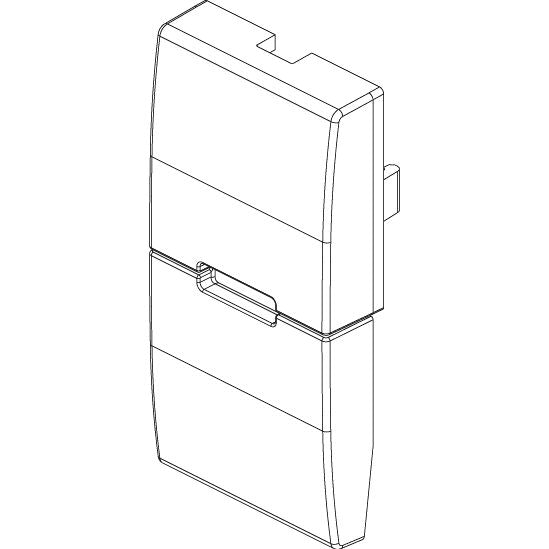 Vimar Eikon Interchangeable 1-Module Button, Thermoplastic — Quality Boat Parts