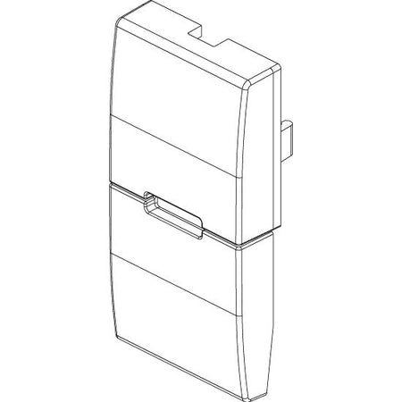 Vimar Eikon Interchangeable 1-Module Button, Thermoplastic — Quality Boat Parts