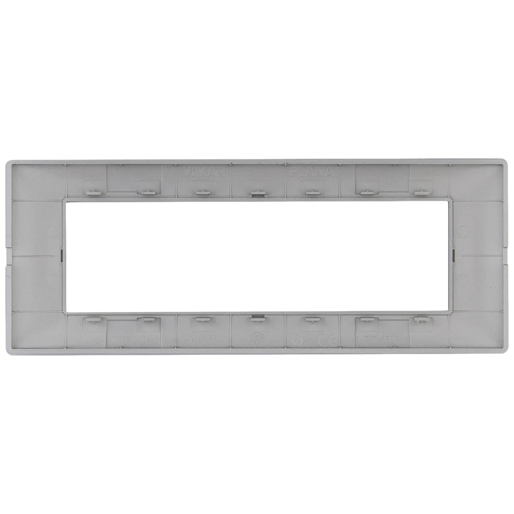 Vimar Plana 7-Module Cover Plate — Quality Boat Parts