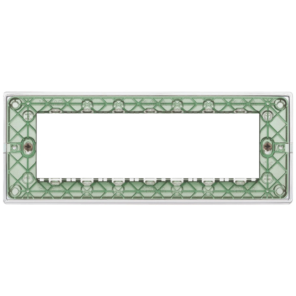 Vimar Plana 7-Module Cover Plate — Quality Boat Parts
