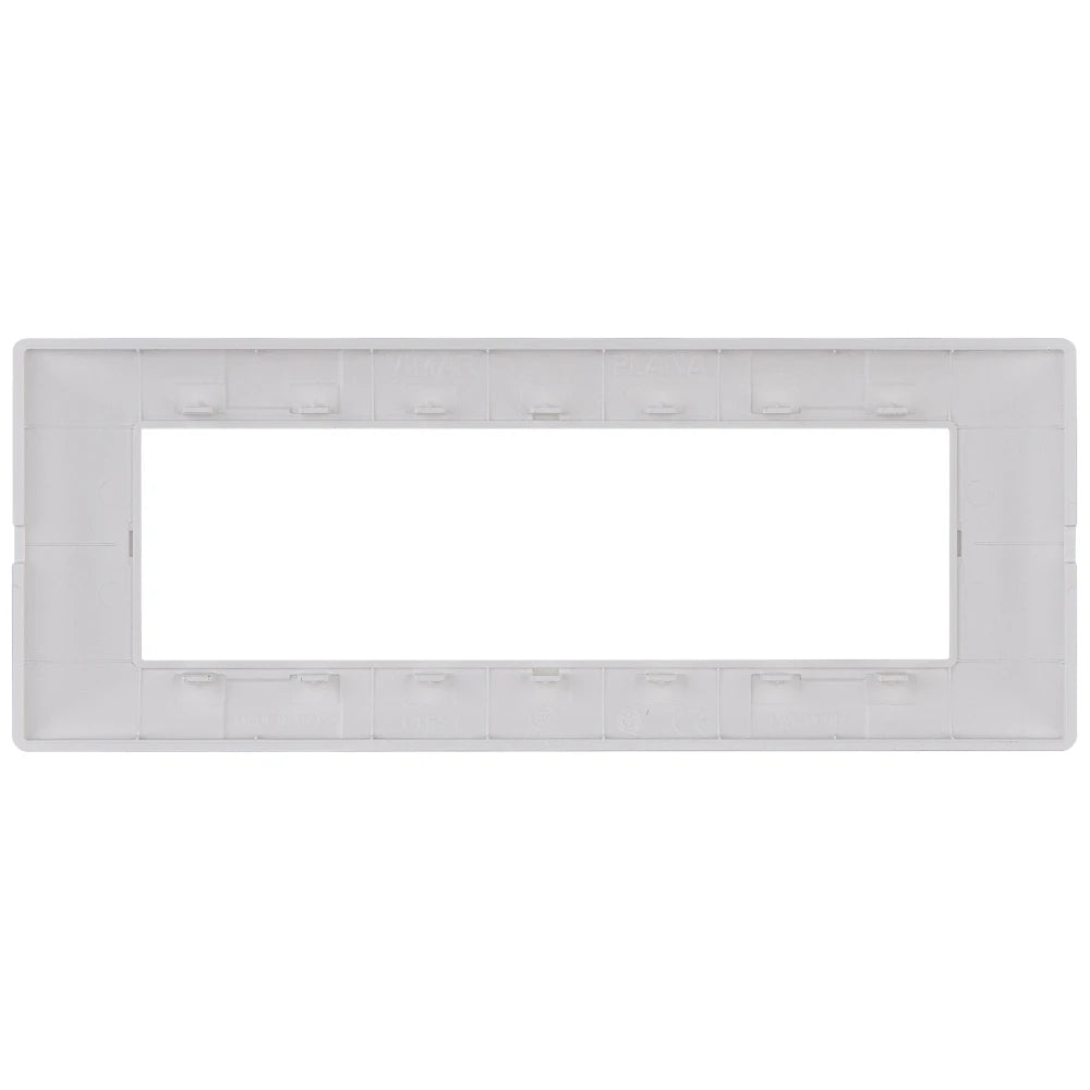 Vimar Plana 7-Module Cover Plate — Quality Boat Parts