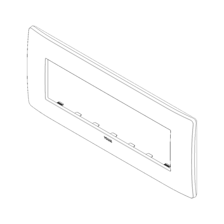 Vimar Plana 7-Module Cover Plate — Quality Boat Parts
